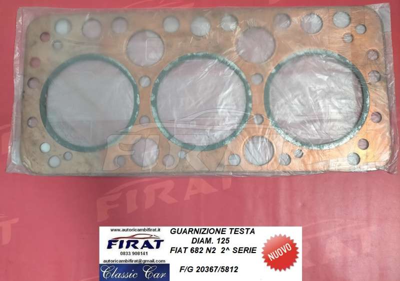 GUARNIZIONE TESTA FIAT 682 N2 2 SERIE (20367/5812)